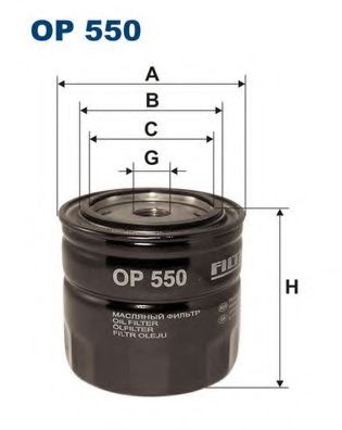 FILTRON OP550 Масляный фильтр для GAZ