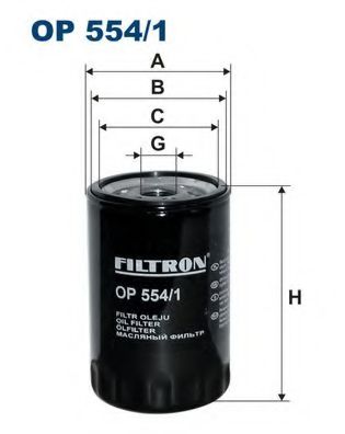 FILTRON OP5541 Масляный фильтр FILTRON 