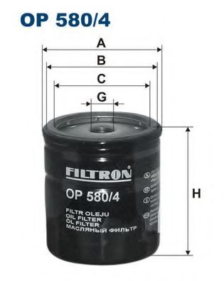 FILTRON OP5804 Масляный фильтр FILTRON 