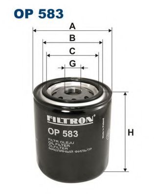 FILTRON OP583 Масляный фильтр для SUZUKI GRAND VITARA