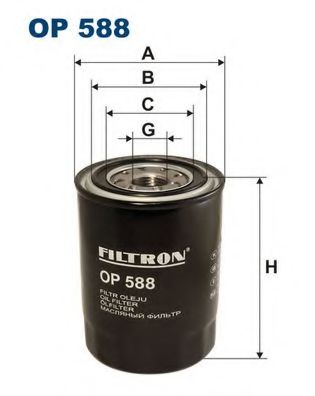 FILTRON OP588 Масляный фильтр для FORD MAVERICK