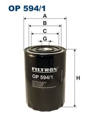 FILTRON OP5941 Масляный фильтр FILTRON для RENAULT