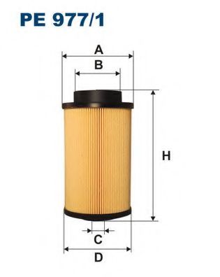 FILTRON PE9771 Топливный фильтр для MAN HOCL