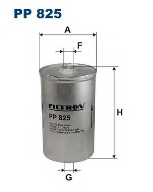 FILTRON PP825 Топливный фильтр для GAZ