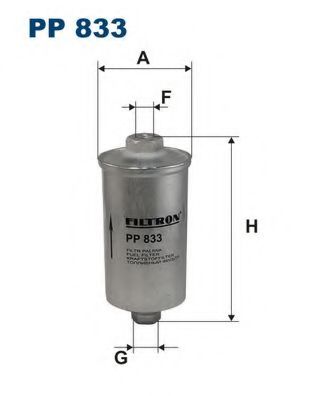 FILTRON PP833 Топливный фильтр для CITROEN