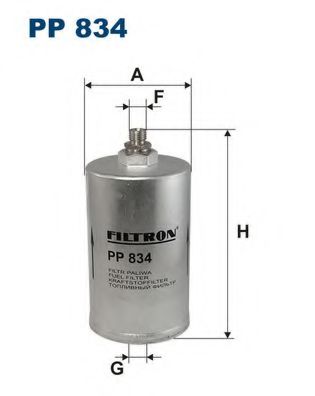 FILTRON PP834 Топливный фильтр для MERCEDES-BENZ KOMBI