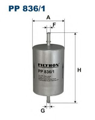FILTRON PP8361 Топливный фильтр для VOLKSWAGEN PASSAT