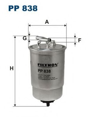 FILTRON PP838 Топливный фильтр для ROVER 200