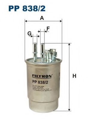 FILTRON PP8382 Топливный фильтр для FORD TRANSIT CONNECT