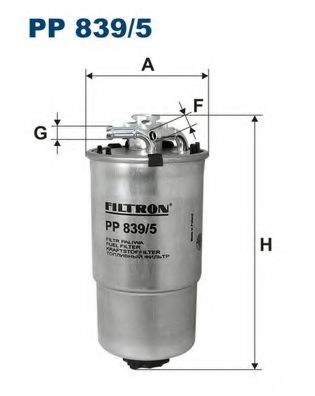 FILTRON PP8395 Топливный фильтр для SEAT