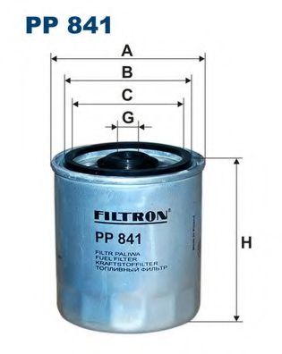 FILTRON PP841 Топливный фильтр для DAEWOO
