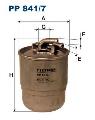 FILTRON PP8417 Топливный фильтр для MERCEDES-BENZ CLC-CLASS