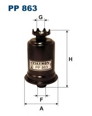 FILTRON PP863 Топливный фильтр для TOYOTA CAMRY