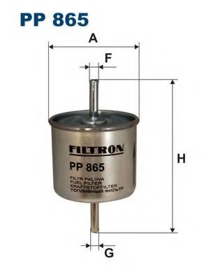 FILTRON PP865 Топливный фильтр для MAZDA