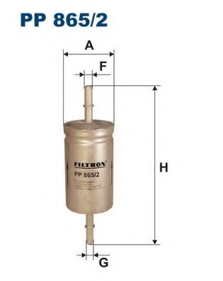 FILTRON PP8652 Топливный фильтр для FORD USA