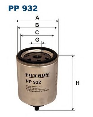FILTRON PP932 Топливный фильтр FILTRON 