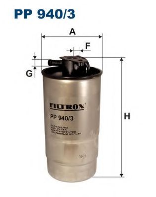 FILTRON PP9403 Топливный фильтр FILTRON для OPEL