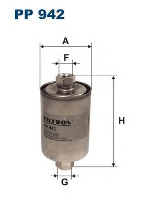FILTRON PP942 Топливный фильтр для OPEL SPEEDSTER