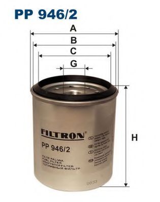FILTRON PP9462 Топливный фильтр для JEEP