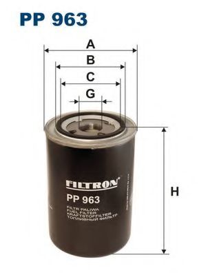 FILTRON PP963 Топливный фильтр для SCANIA