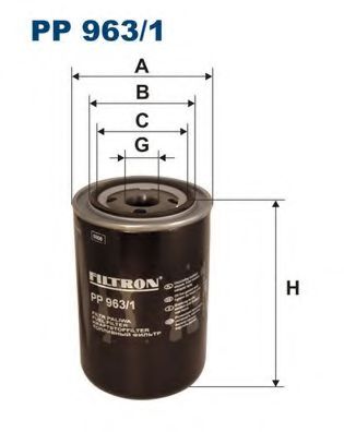 FILTRON PP9631 Топливный фильтр для SCANIA