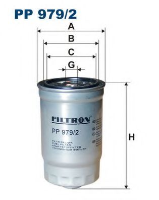 FILTRON PP9792 Топливный фильтр FILTRON 