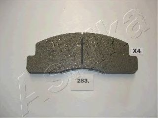 ASHIKA 5002283 Комплект тормозных колодок, дисковый тормоз 