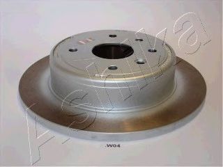 ASHIKA 610WW04 Тормозные диски для CHEVROLET TOSCA