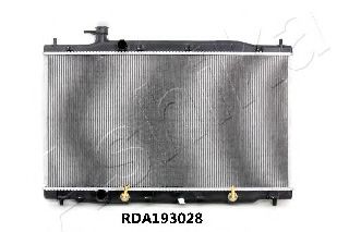 ASHIKA RDA193028 Радиатор охлаждения двигателя для HONDA