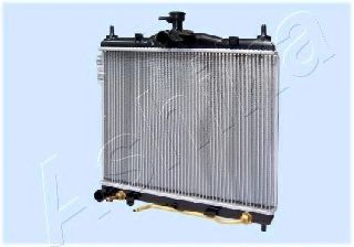ASHIKA RDA283075 Радиатор охлаждения двигателя для HYUNDAI GETZ