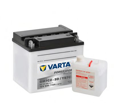 VARTA 507101008A514 Аккумулятор для YAMAHA MOTORCYCLES TW