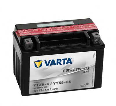 VARTA 508012008A514 Аккумулятор для YAMAHA MOTORCYCLES MT