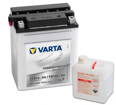 VARTA 514011014A514 Аккумулятор для YAMAHA MOTORCYCLES