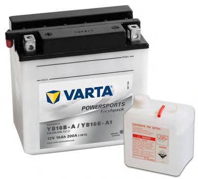 VARTA 516015016A514 Аккумулятор для SUZUKI MOTORCYCLES VS
