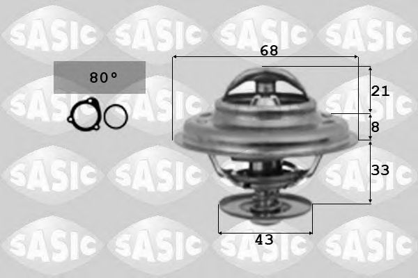SASIC 9000036 Термостат SASIC для LAND ROVER