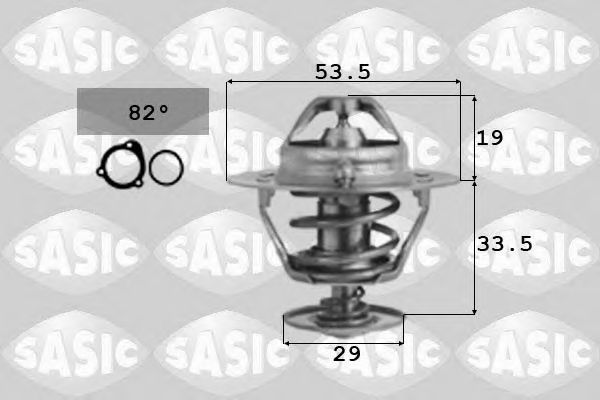 SASIC 3306030 Термостат SASIC 