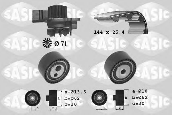 SASIC 3900027 Комплект ГРМ SASIC для FIAT
