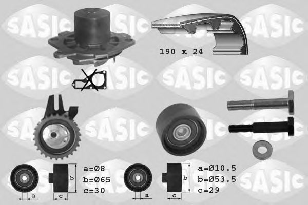 SASIC 3906004 Комплект ГРМ SASIC для ALFA ROMEO