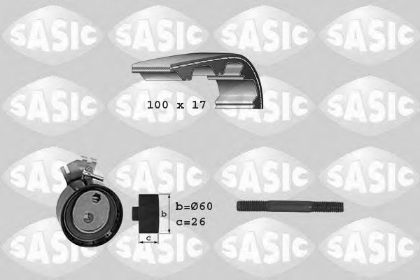 SASIC 1750002 Комплект ГРМ SASIC 