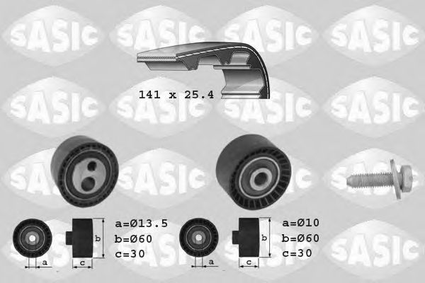 SASIC 1750011 Комплект ГРМ SASIC для FIAT