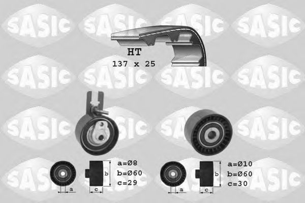 SASIC 1750019 Комплект ГРМ SASIC для FIAT
