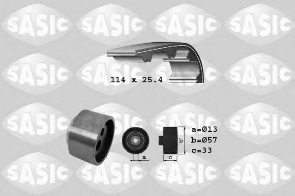 SASIC 1750023 Комплект ГРМ SASIC для FIAT