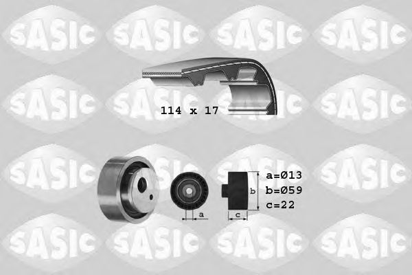 SASIC 1750024 Комплект ГРМ SASIC для FIAT