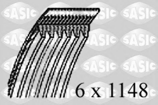 SASIC 1770014 Ремень генератора SASIC для NISSAN
