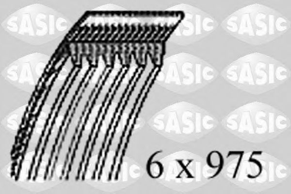 SASIC 1770016 Ремень генератора SASIC для SEAT