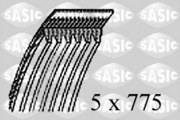 SASIC 1770031 Ремень генератора SASIC для NISSAN