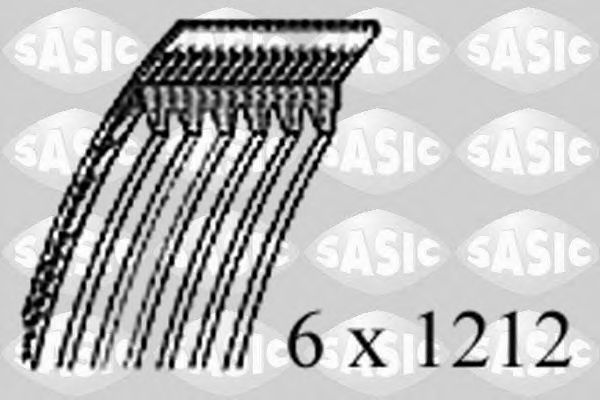 SASIC 1770051 Ремень генератора SASIC для NISSAN