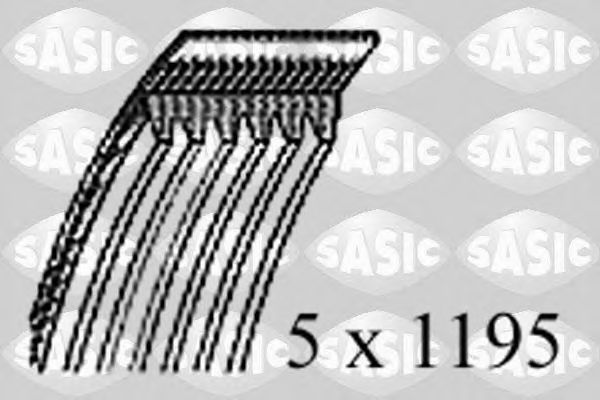 SASIC 1770055 Ремень генератора SASIC 