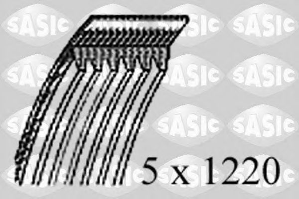 SASIC 1770056 Ремень генератора SASIC для SKODA