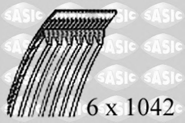 SASIC 1770081 Ремень генератора SASIC для SEAT